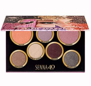 SENNA Makeup Palette Decades 2K Палетка теней для глаз