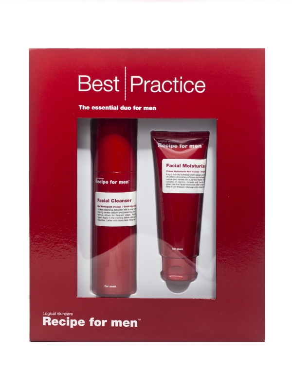 RECIPE набор Best Practice: гель для умывания 100 мл.+ увлажняющий крем для лица 75 мл.