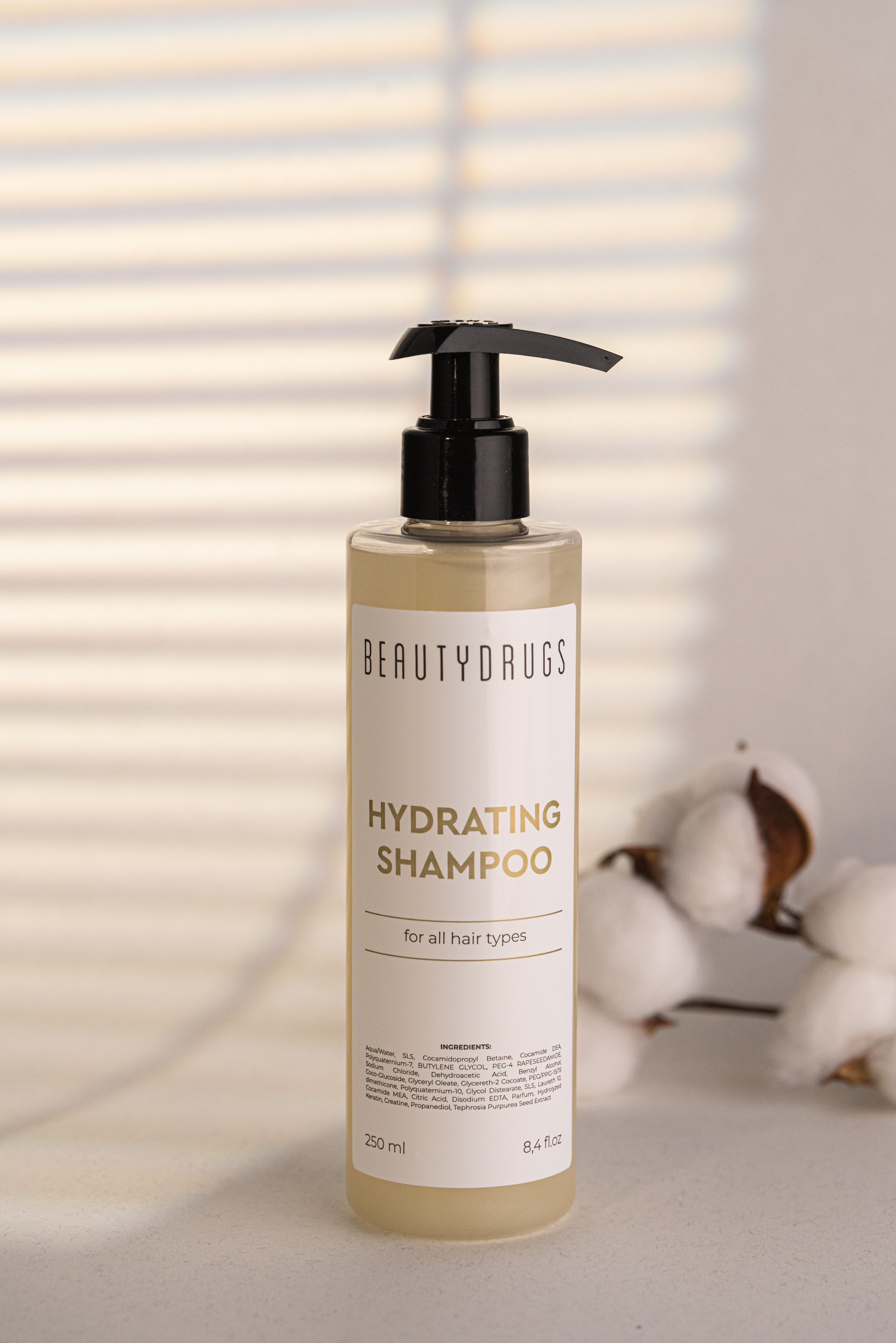 BEAUTYDRUGS Увлажняющий шампунь для волос с Neurophroline HYGIENE HYDRATING SHAMPOO