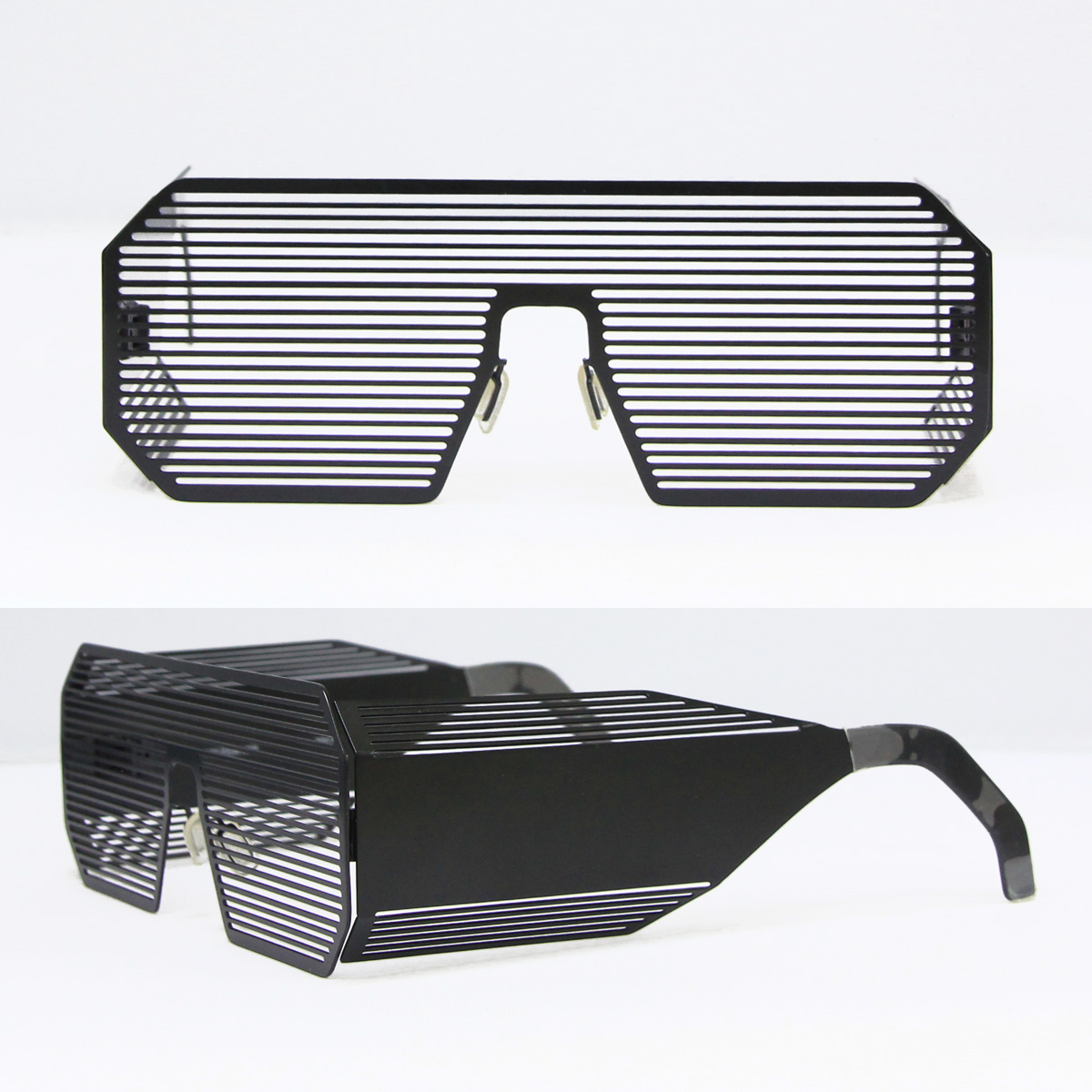 Linda Farrow очки boris b.matt black stanless steel sunglass