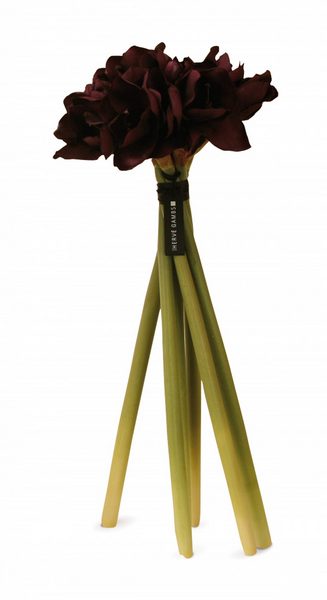 Herve Gambs букет амариллисов сливовый 68 см