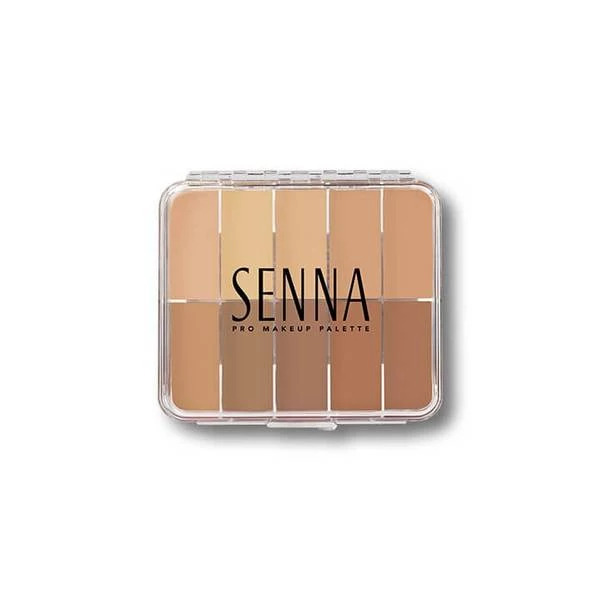 SENNA Slipcover Cream to Powder Palette FOUNDATION Палетка тональная основа