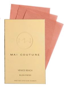 Mai Couture Blush Papier A La Carte Румяна в салфетках Sunset Blvd