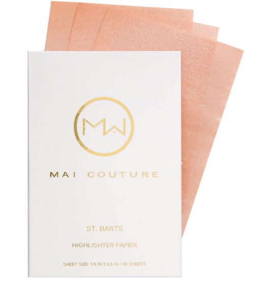 Mai Couture Highlighter Papier St.Barts  Хайлайтер в салфетках