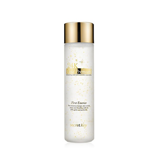 Secret Key 24 Gold Premium  Anti Wrinkle & Whitening essence Отбеливающая эссенция от морщин