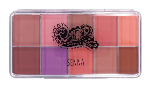 SENNA Slipcover Cream to Powder Palette Палетка с тональными основами Cheeky Blush Vivid