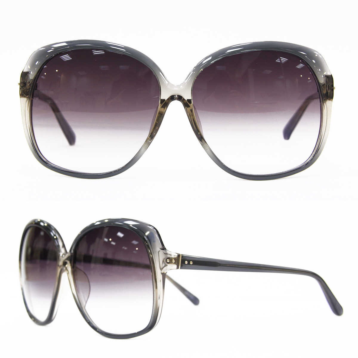 Linda Farrow очки tetra acetate oversized sunglass